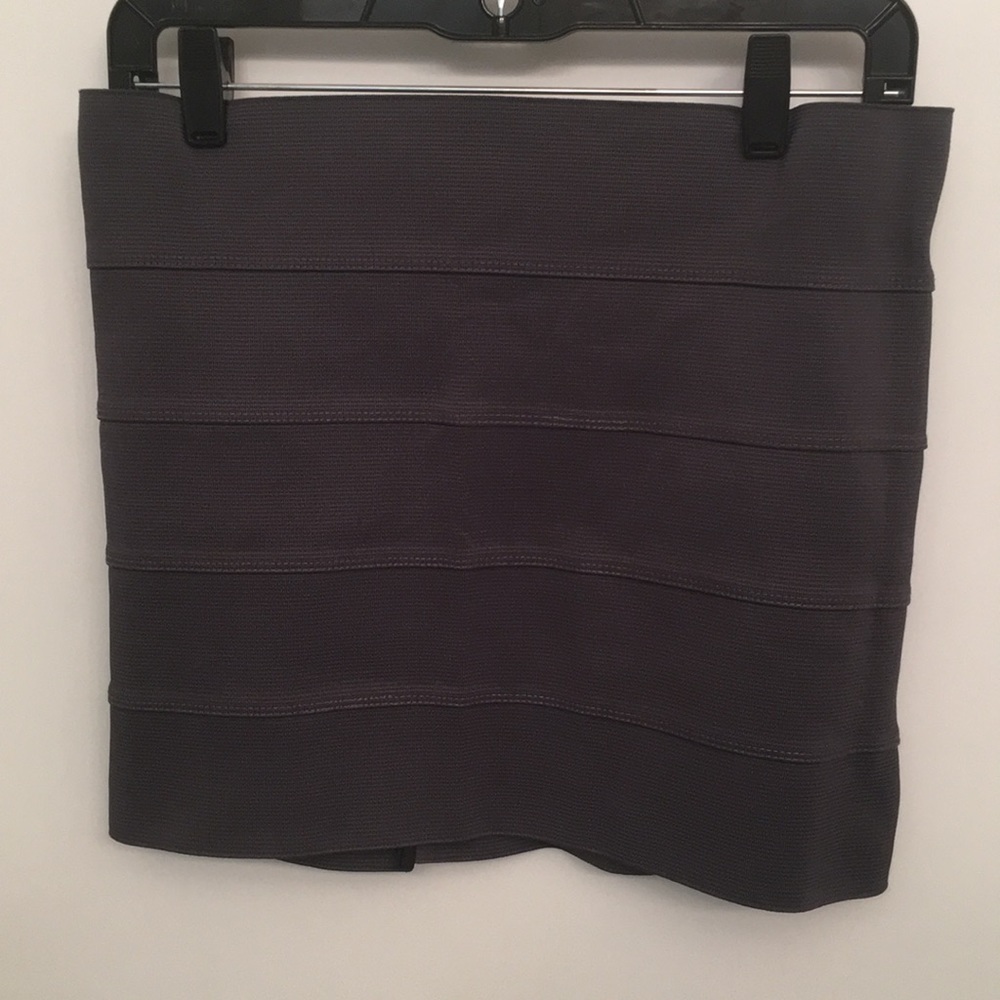 Pleasure Doing Business dark gray skirt
